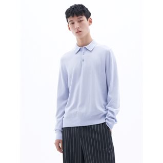 M. Knitted Polo Shirt