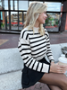 Rebekka Stripe Knit blouse