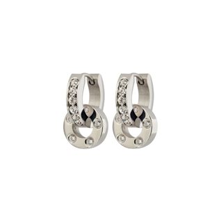 Ida Orbit Earrings steel