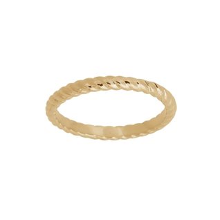 Rope Ring Gold