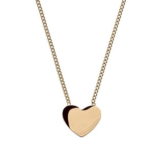 Pure Heart Necklace Gold