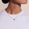 Pure Heart Necklace Gold