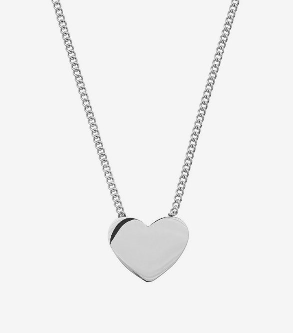 Pure Heart Necklace Steel