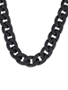 Marbella necklace, black mat