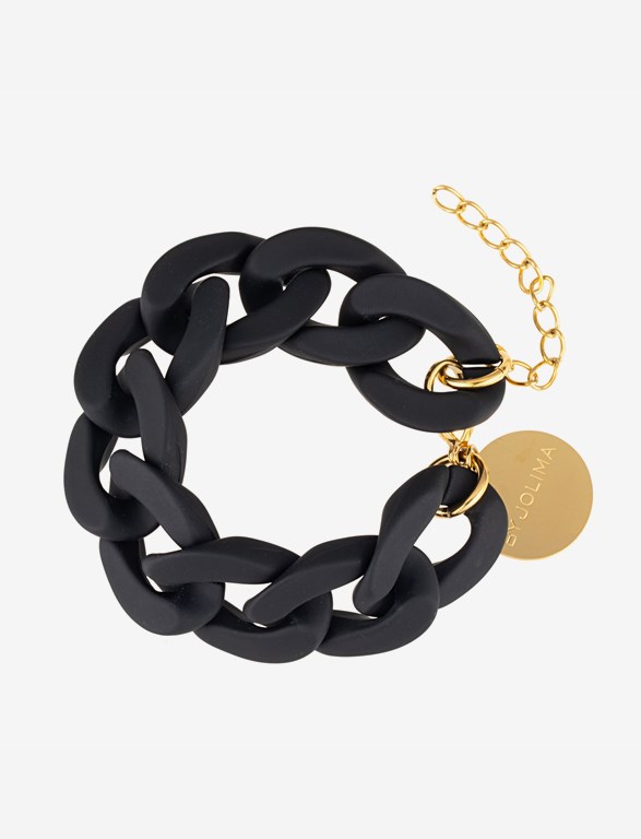Marbella bracelet, black mat